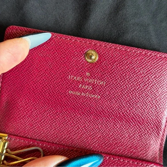 Louis Vuitton Multicles 6 ring monogram fuchsia